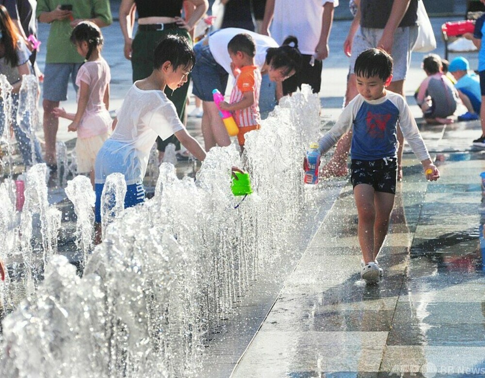 最高気温40度を再突破、極端な猛暑日数が過去最多 中国・上海
