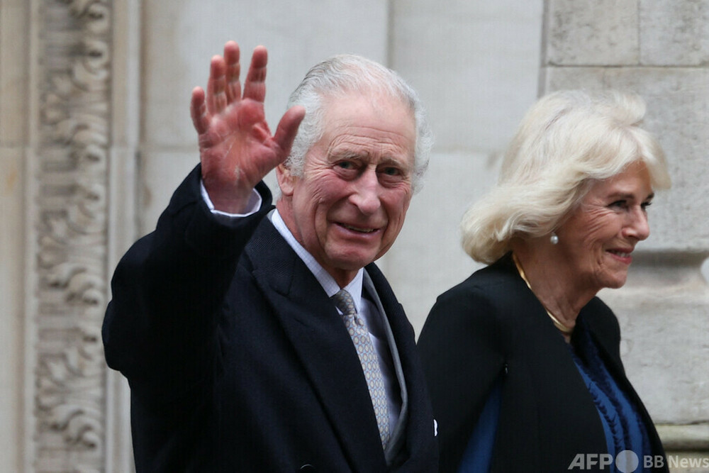 チャールズ英国王、公務復帰へ 6月には天皇、皇后両陛下訪英