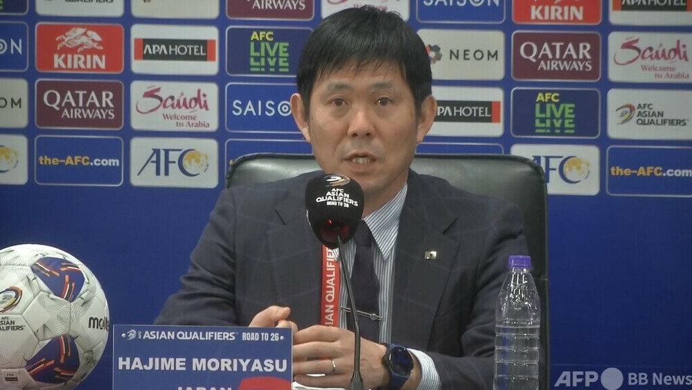 サッカー日本代表の森保監督「中国は前回と全く違う手ごわいチーム」