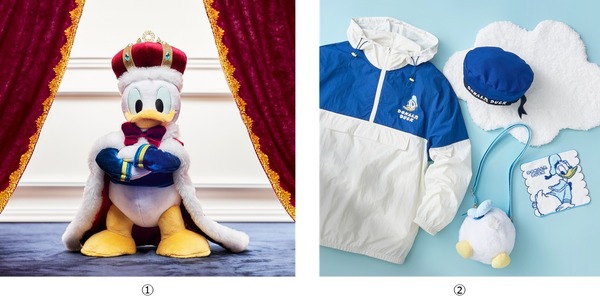 ドナルドダックの誕生日をお祝い♪ 王様コスがお似合い～!! 新コレクション登場