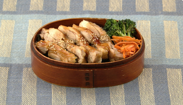【レンジで簡単】初心者でも失敗なし！照り焼きチキン弁当のレシピ