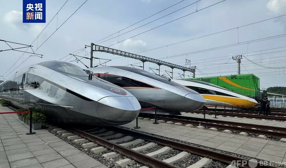 中国高速列車「復興号」新モデルが世界大会初公開　試験時速450キロ