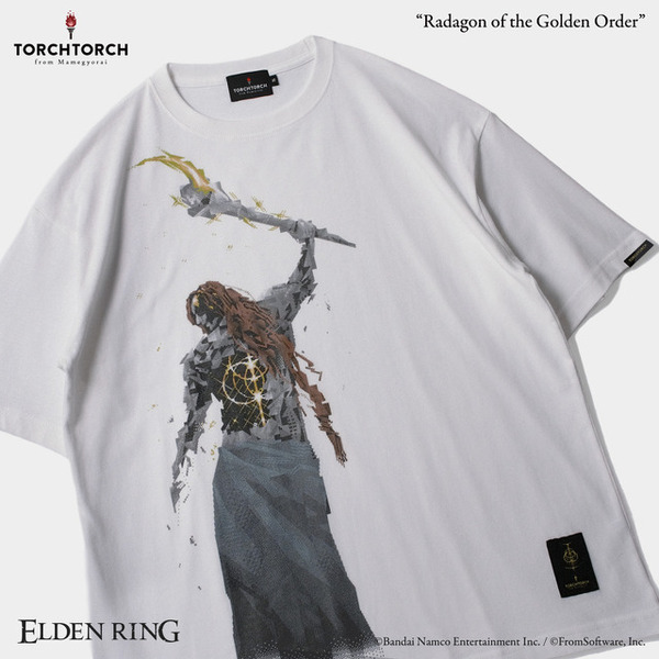 『エルデンリング』黄金律、ラダゴンがドット絵に！？TORCH TORCHの新コラボTシャツがカッコいい