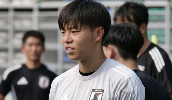 日本代表デビュー戦ゴールの中村草太「自分の良さは出せた」、勝負強さの秘訣は「特徴を出すことを意識」