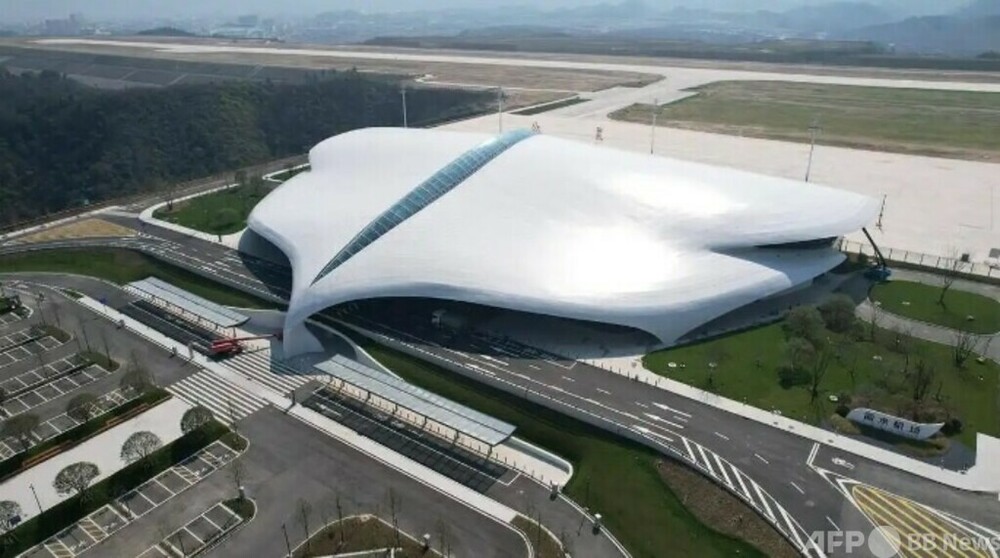 中国浙江省の麗水空港 7月18日に正式開港
