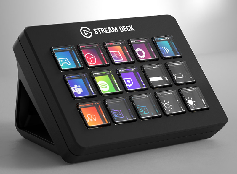 配信者用キーパッド「Stream Deck」にクリック感のあるスイッチを採用した新モデルが登場