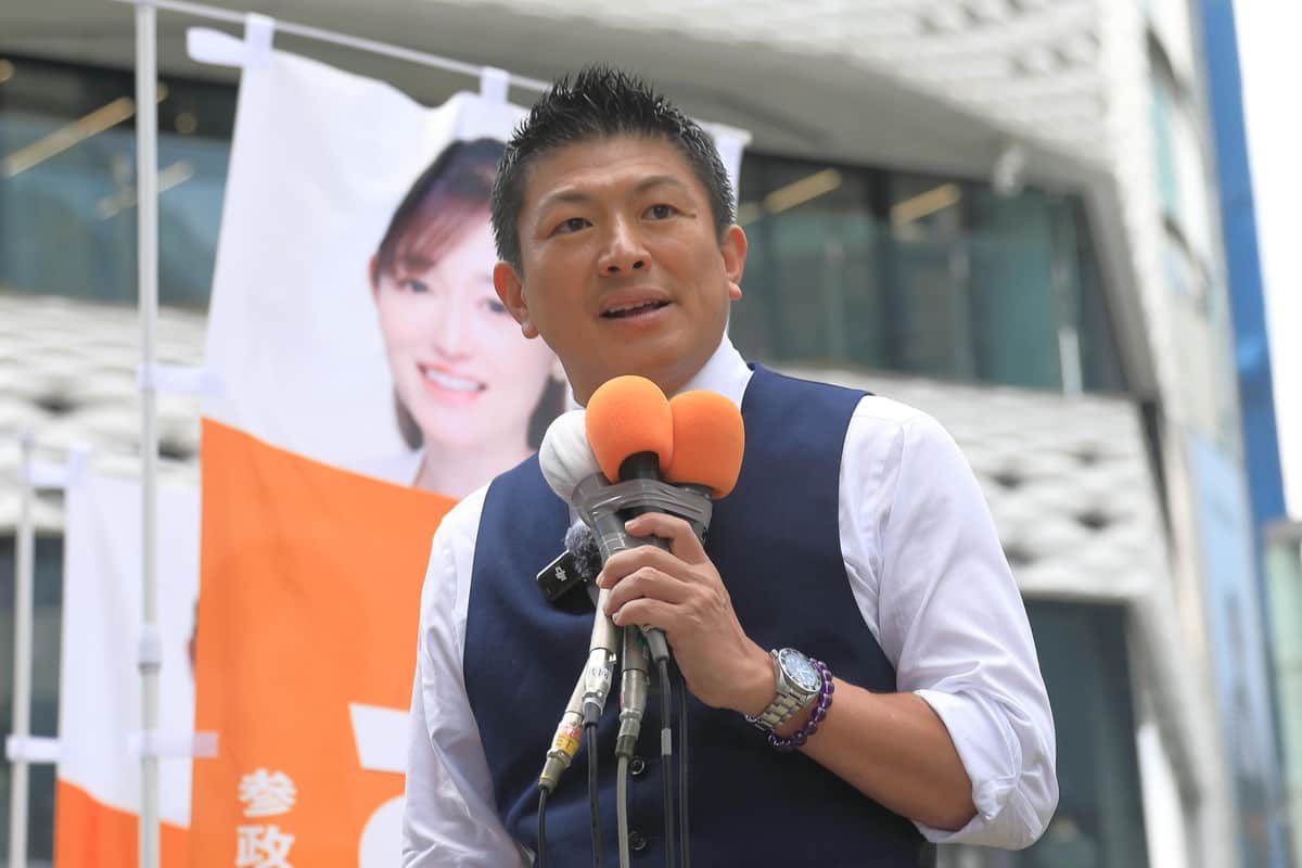 高齢女性産めない発言の神谷宗幣氏、批判に反論「では毎日訴える」