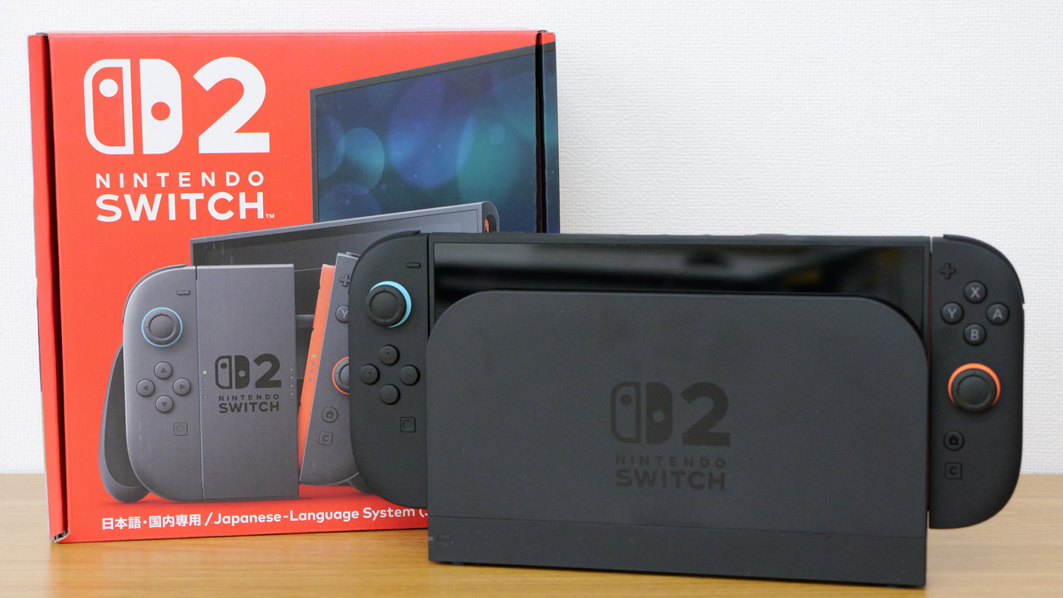 任天堂の「Nintendo Switch 2」がついに届いたので本体をじっくりフォトレビュー、磁力で装着するJoy-Con 2・ウルトラハイスピードHDMIケーブル・最大60WのACアダプターなど