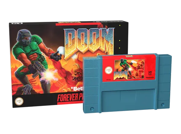 初代『DOOM』SNES版に新機能や拡張要素を追加！特別版カートリッジが近日予約開始