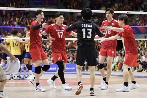 【バレー】日本がブラジルにストレート負け、ファイナルラウンド進出お預け　次戦は20日米国戦