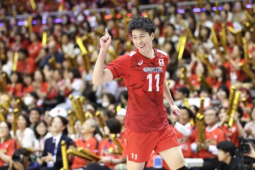 【バレー】ブラジルに０－３も…石川代役の富田将馬が10得点「どのセットも拮抗。全然戦える」