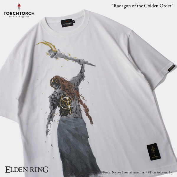 『エルデンリング』黄金律、ラダゴンがドット絵に！？TORCH TORCHの新コラボTシャツがカッコいい