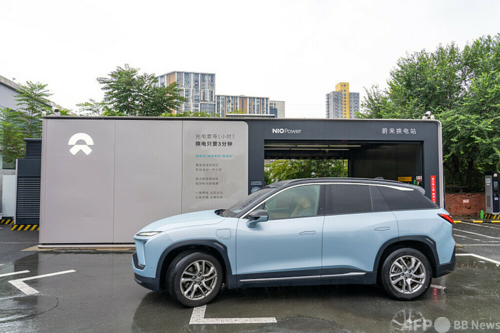 EV大手蔚来 高速道路用1000カ所目のバッテリー交換ステーションを設置完了