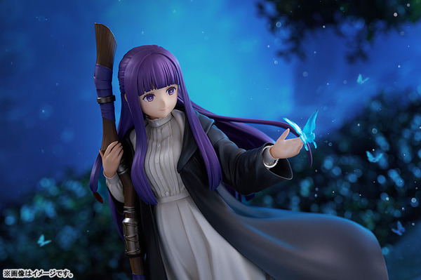 「葬送のフリーレン」“私はフリーレン様の弟子です” フェルンが1/7スケールで立体化♪ ヴィネット台座が静かな情景を演出