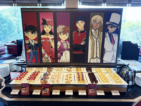 「名探偵コナン」安室透や赤井秀一とスイーツパーティー♪装飾やBGMでも没入！「ホテルニューオータニ」コラボビュッフェ