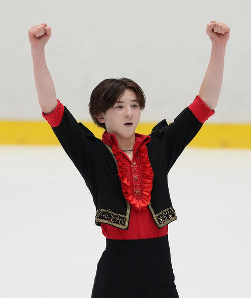 【フィギュア】中田璃士「断トツで」２年ぶりファイナル制覇＆ジュニアＳＰ歴代最高得点へ自信