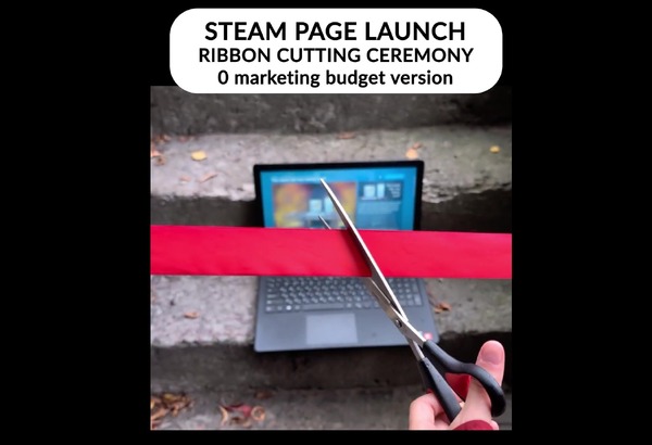 質素過ぎるSteamストアページ開設式！500円以下の“手作り”セレモニーが話題に