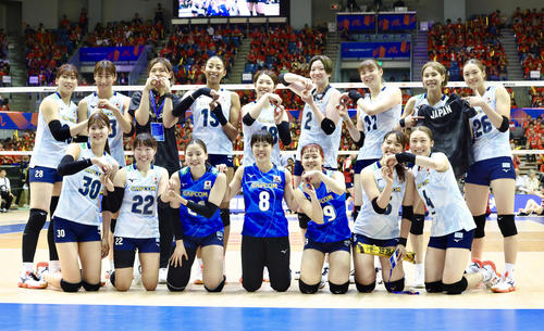【世界バレー】日本女子２セット連続で落とす　５連続失点で大量リード許すなど苦しい展開覆せず