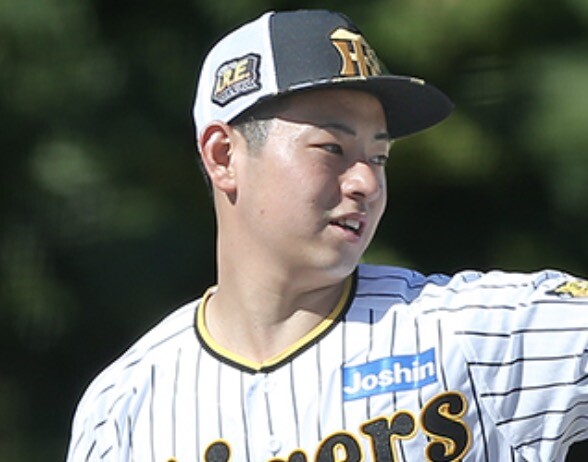 下村海翔さん、シートバッティングに登板するも藤浪のような制球力を見せる