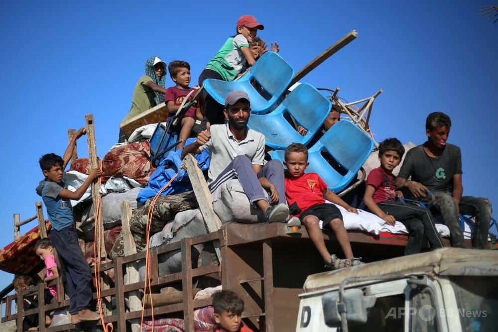 イスラエル、ガザ市住民向け避難ルート開放「48時間限定」