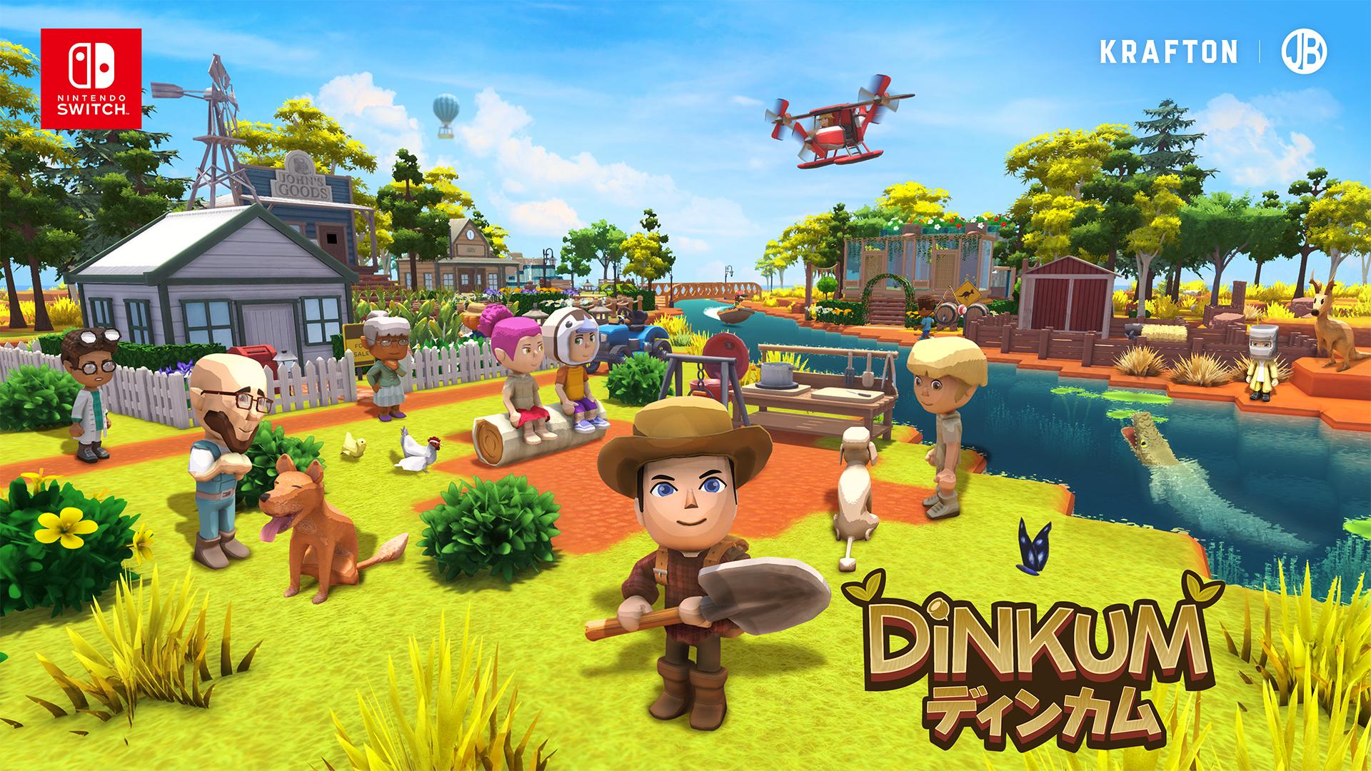 サバイバルライフシム「Dinkum」，Switch向けパッケージ版を11月27日に発売。オリジナルサウンドトラックCDとジャッカルーキーホルダーを同梱