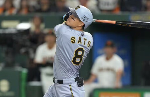 ポストシーズンの佐藤輝明さん、打率.148