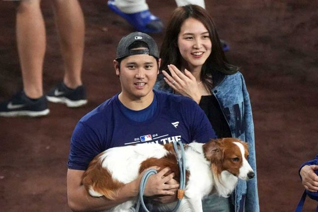 大谷翔平の妻・真美子さん、敵地トロントに降臨 ワールドシリーズ観戦へ
