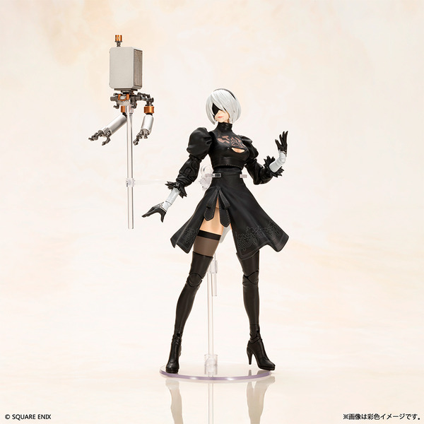 “自爆モード”も再現！『NieR:Automata』より「2B(ヨルハ二号B型)」プラモデルキットが予約受付中