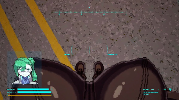 ふと下を向いて、身体を見て照れる―サイバーパンクFPS『MISHA』短い映像に国内外から大反響