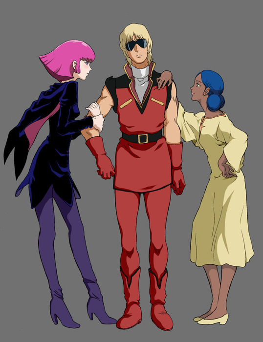 【画像あり】お前ら「ガンダムのシャアとハマーンは男女として一緒にいるべきだった」←これ