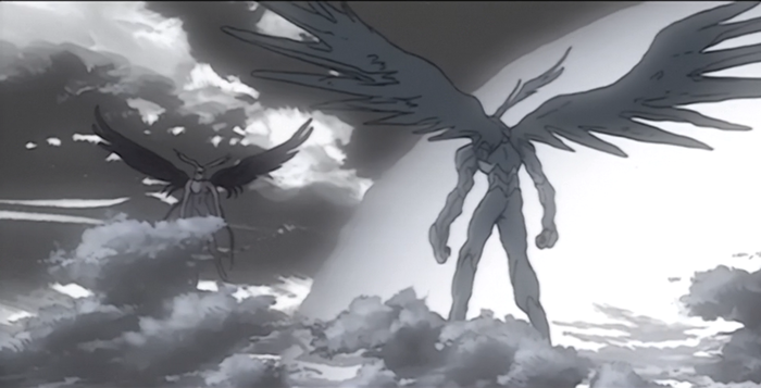 【画像あり】ラーゼフォン（漫画版）でラスボスとして登場した所謂クオンゼフォンの真聖へ至る前の状態（前形態）である黒いゼフォン『ベルゼフォン』の姿がこちら…