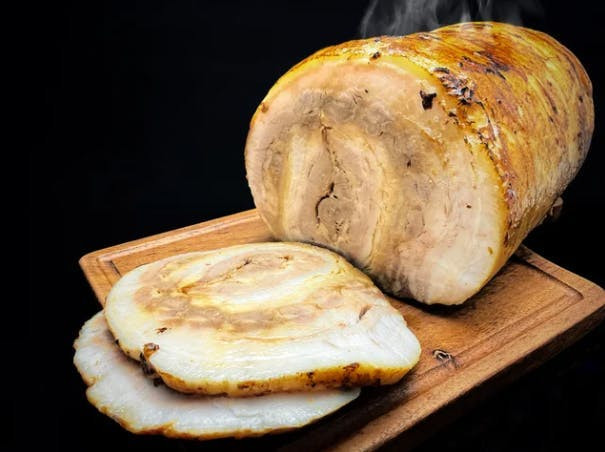 規格外5㎏。鹿児島県産黒豚も選べる特大チャーシュー