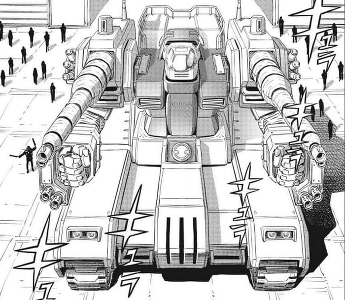 【画像あり】ガンダムサンダーボルトの新兵A「模擬戦の相手がガンタンクじぇねえか」新兵B「MSにも乗れないロートルはボコって追い出そうぜ！」→結果