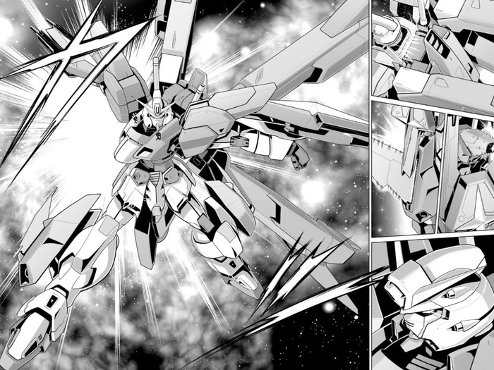 【画像あり】『X』のミッションパックを装備したガンダムF90IIIYさん、ZZガンダムになってしまうｗｗｗｗｗ　※ダムエーネタバレ注意