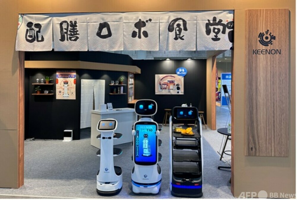 中国ロボットの世界進出、日本でも活躍中