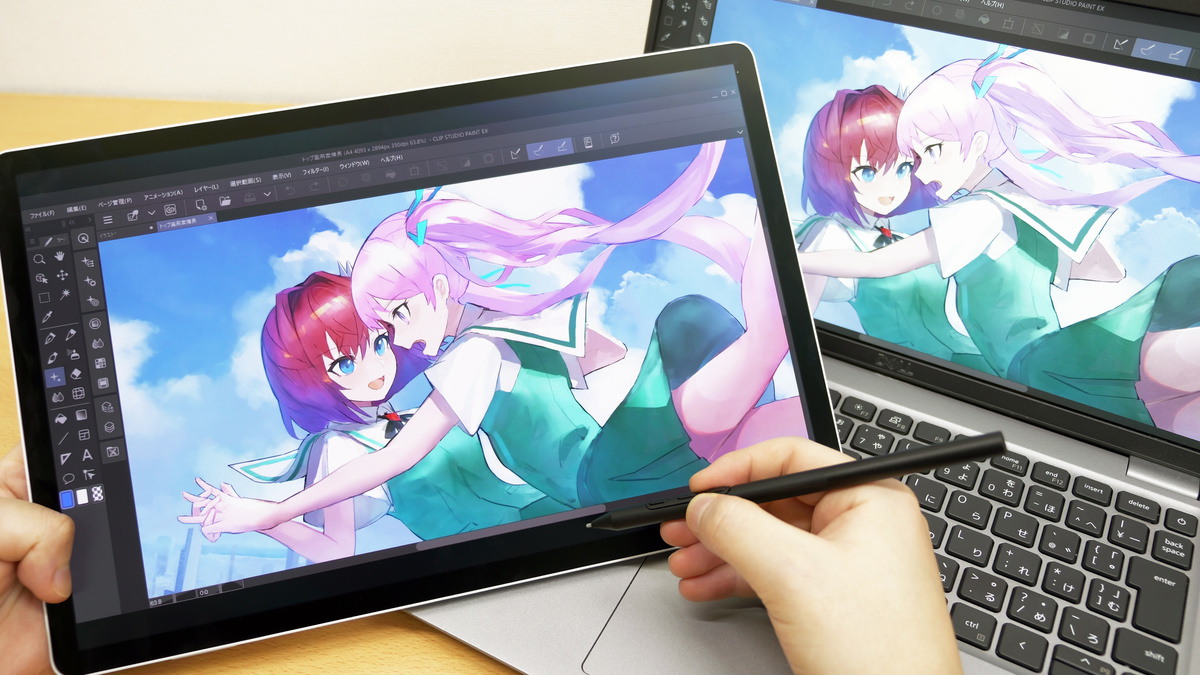 お絵描き特化Androidタブレット「Wacom MovinkPad Pro 14」をPCに接続し液タブみたいに使える「Instant Pen Display Mode」を試してみた