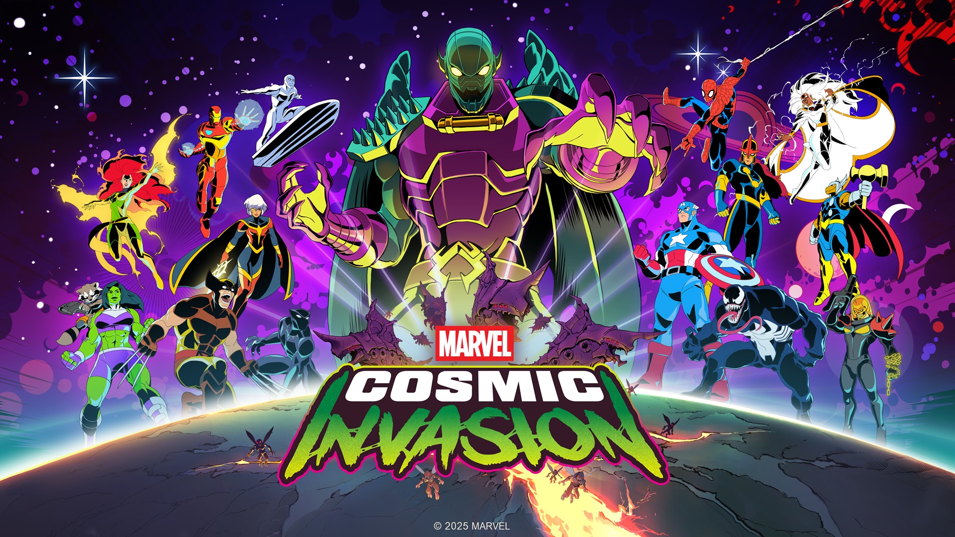 「MARVEL Cosmic Invasion」本日発売。マーベルヒーローたちが，世界征服をもくろむアニヒラスらに挑むベルトスクロールACT