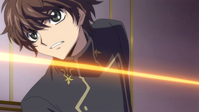 【画像あり】コードギアスの枢木スザクさんの人間の身体スペックを遥かに超越した生身での動きの数々がこちらｗｗｗｗｗ