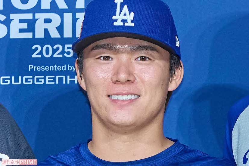 LAの街に掲出された巨大ビルボードに山本由伸…大手ブランドの広告に登場