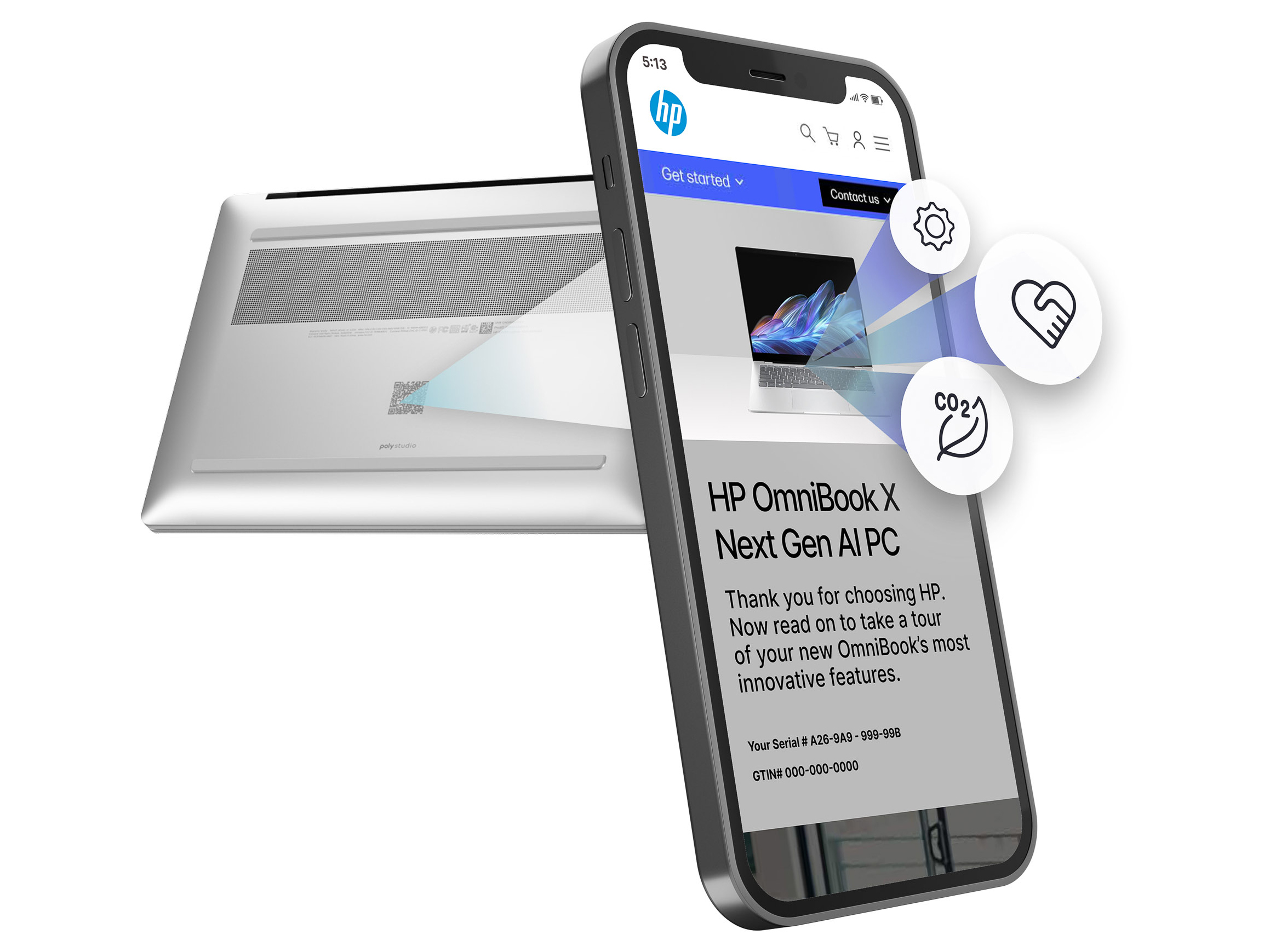 パソコンサポートの“面倒”をQRコードで解決。HPが新サービス