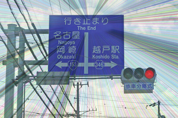 「行き止まり The End」と書かれた道路標識 直進して分かった構造