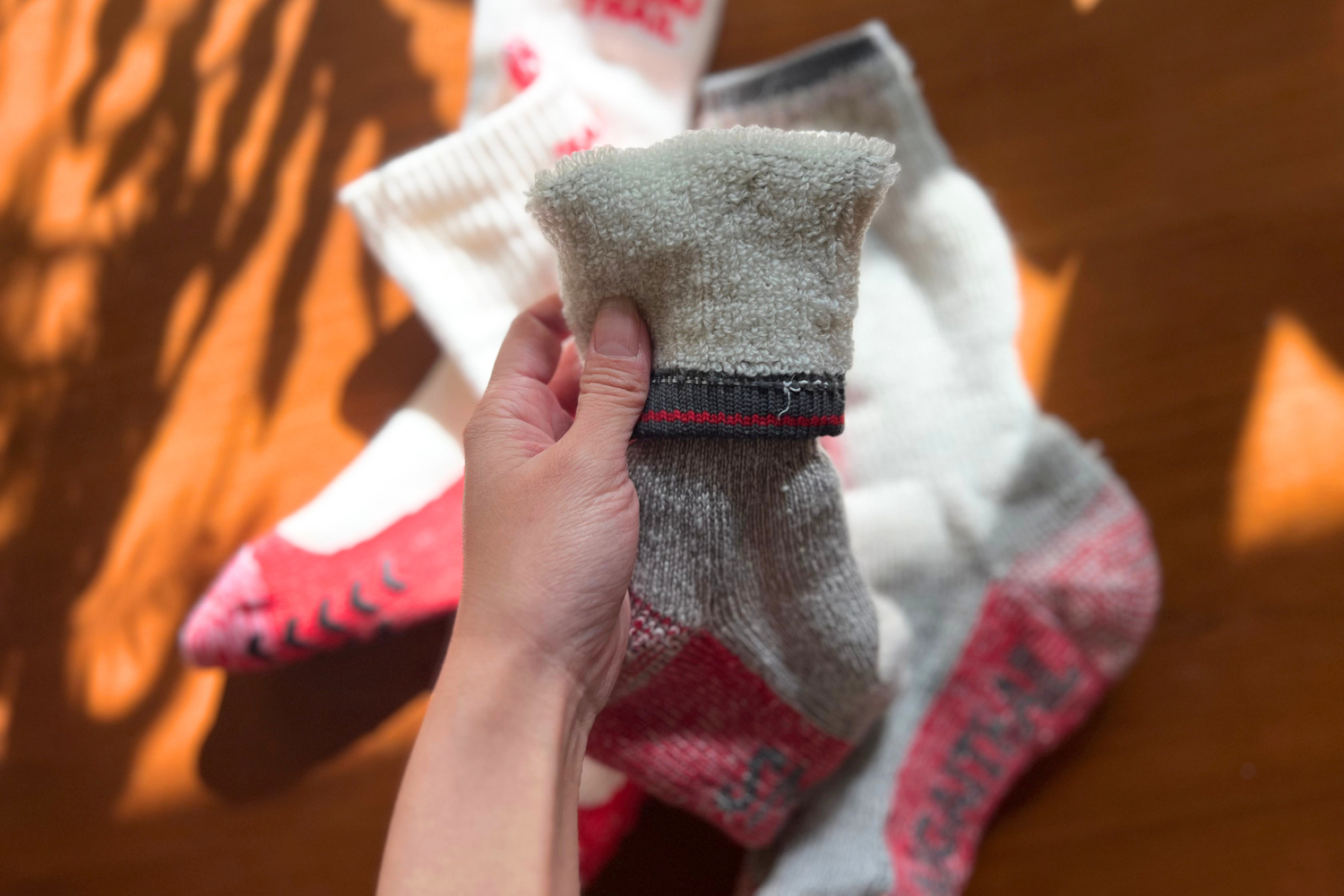厚手靴下→発想変えて「メリノウール混 ソックス」に。あったかくてムレない、圧倒的に快適になりました