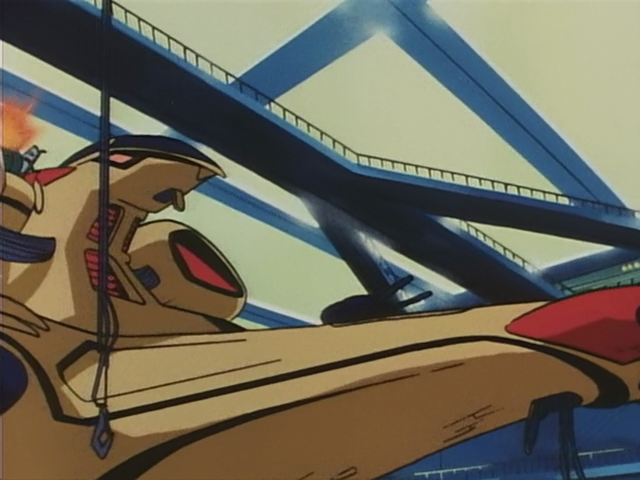 【画像あり】聖戦士ダンバインのショット・ウェポン「ズワァースを作って思ったけど人型のオーラマシンでは限界があってこれ以上の性能向上は無理やな…せや！」→結果