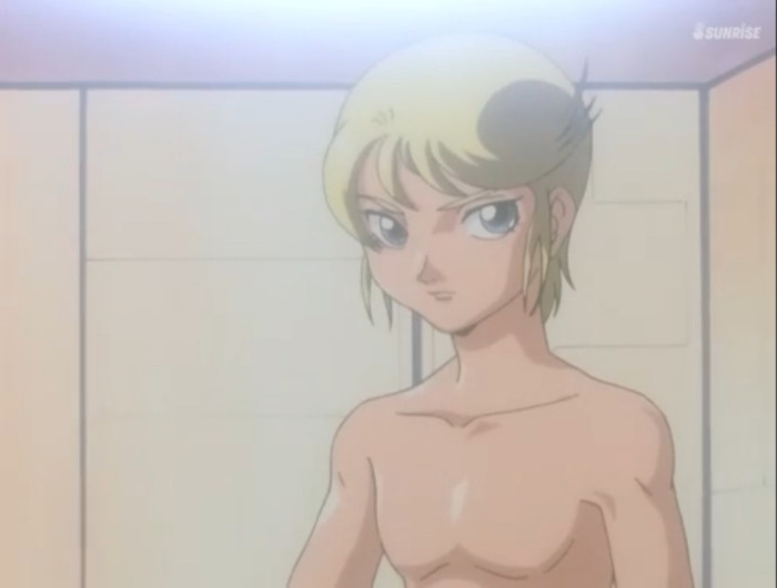 【画像あり】ワイ「ガンダムXのカリスちゃん可愛い！裸シーンもあって♡♡過ぎる！」お前ら「男だぞ」→結果ｗｗｗｗｗ