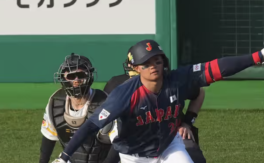 森下翔太、侍JAPAN唯一の長打を記録…スタメン起用あるか？