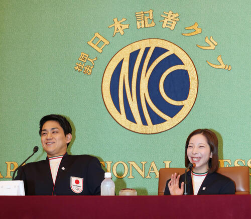 【フィギュア】りくりゅう木原龍一「ご想像にお任せします」三浦璃来との関係を問われ笑み