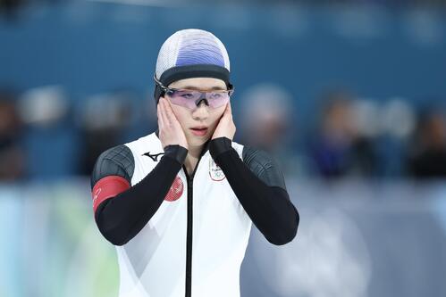 【スピードスケート】「客席に牛」実家は酪農家　女子1500ｍ堀川桃香の応援団が話題に