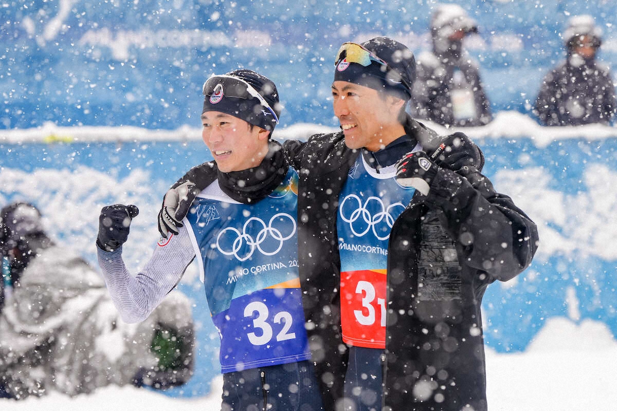 渡部暁斗、6度目の五輪で団体スプリント 日本は6位