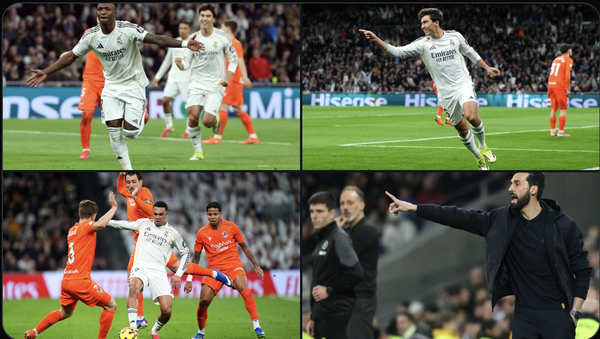 レアル・マドリー、久保建英不在のレアル・ソシエダを4発撃破！アルベロア体制でラ・リーガ5戦全勝