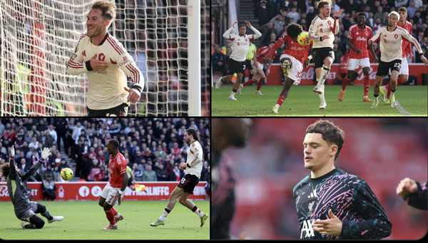 試合直前にヴィルツが負傷したリヴァプール、敵地でノッティンガム・フォレストに競り勝ち公式戦3連勝！